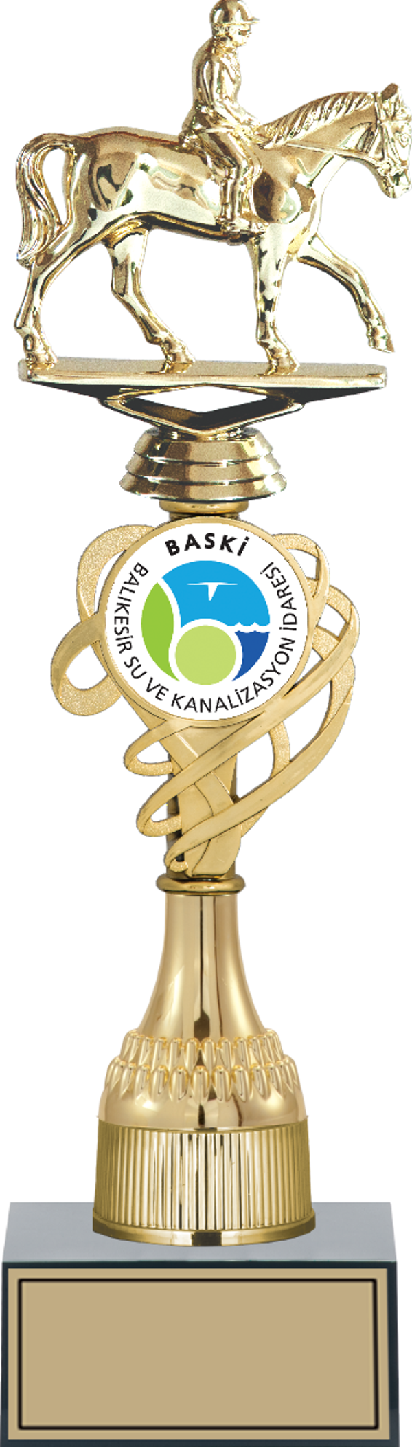 ODAK KUPA - Figürlü Kupalar - At / Binici Figürlü Kupalar FG-033 C - 36 cm - Image 1