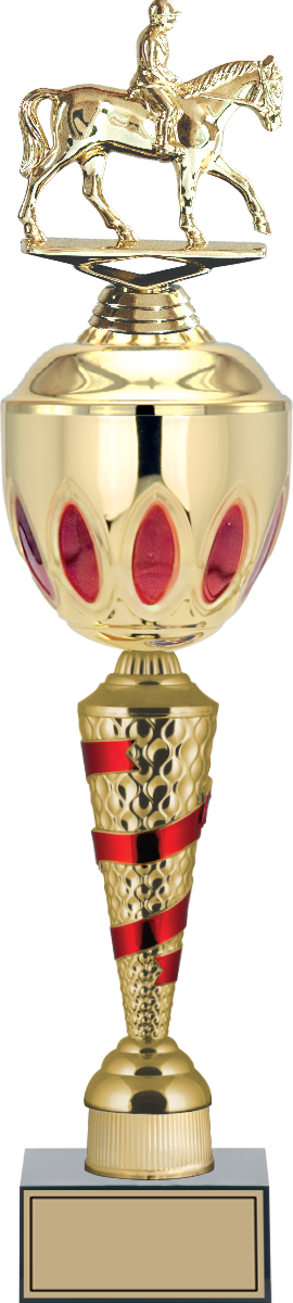ODAK KUPA - Figürlü Kupalar - At / Binici Figürlü Kupalar FG-086 C - 51 cm - Image 1