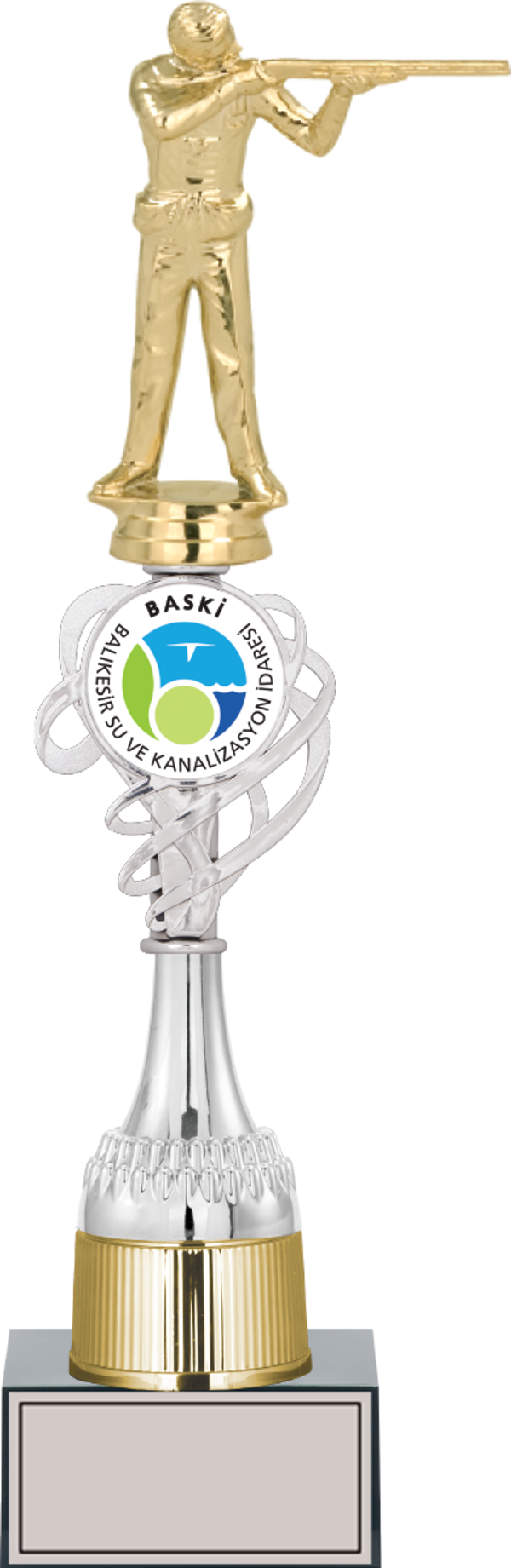 ODAK KUPA - Figürlü Kupalar - Atıcı Figürlü Kupalar FG-036 B - 40 cm - Image 1