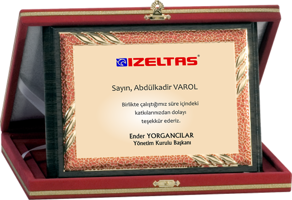 ODAK KUPA - Ahşap Plaketler - PL-095-M B - 15x20 cm - Image 1