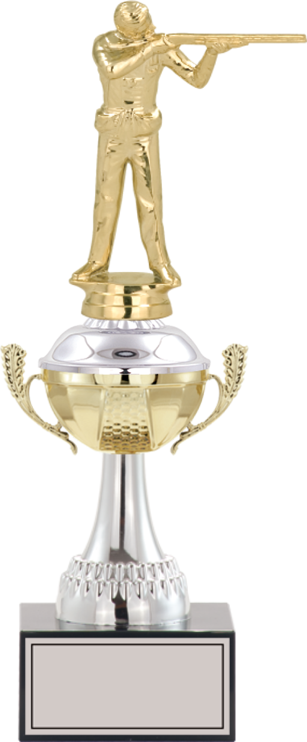 ODAK KUPA - Figürlü Kupalar - Atıcı Figürlü Kupalar FG-046 B - 33 cm - Image 1