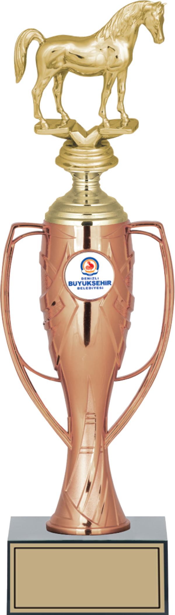 ODAK KUPA - Figürlü Kupalar - At Figürlü Kupalar FG-025 C - 34 cm - Image 1