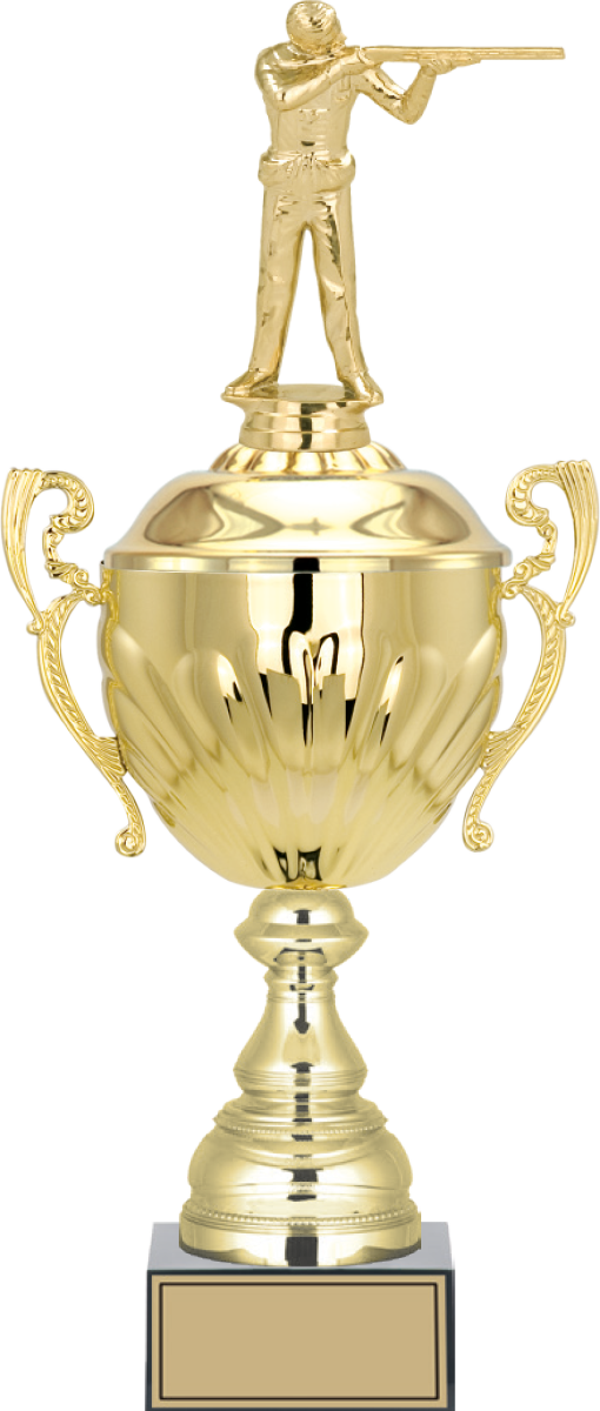 ODAK KUPA - Figürlü Kupalar - Atıcı Figürlü Kupalar FG-089 B - 47 cm - Image 1