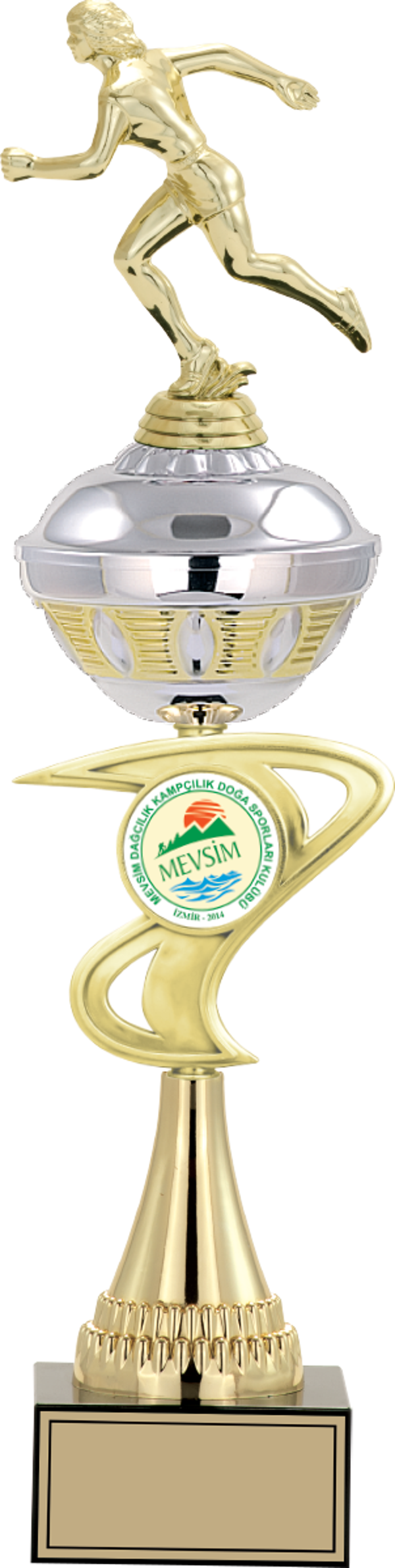 ODAK KUPA - Figürlü Kupalar - Atletizm Kadın Figürlü Kupalar FG-065 A - 50 cm - Image 1
