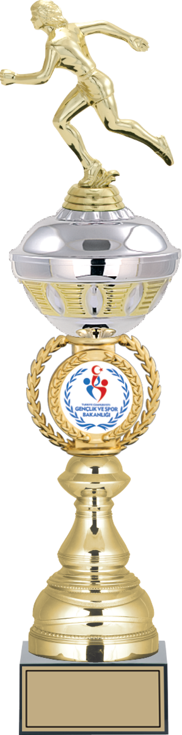 ODAK KUPA - Figürlü Kupalar - Atletizm Kadın Figürlü Kupalar FG-066 A - 50 cm - Image 1