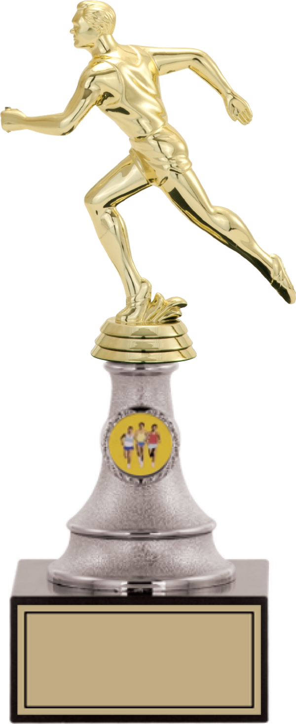 ODAK KUPA - Figürlü Kupalar - Atletizm Erkek Figürlü Kupalar FG-010 B - 27 cm - Image 1