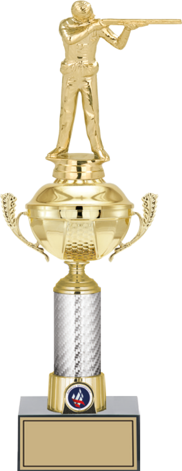 ODAK KUPA - Figürlü Kupalar - Atıcı Figürlü Kupalar FG-058 C - 41 cm - Image 1