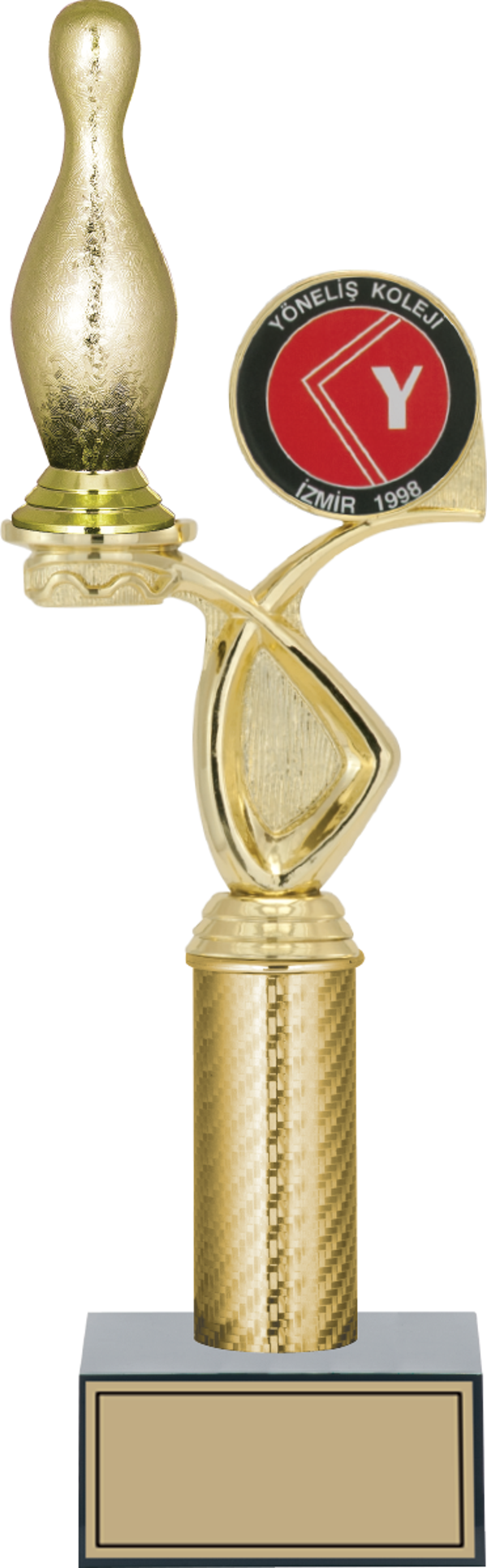 ODAK KUPA - Figürlü Kupalar - Bowling / Pin Figürlü Kupalar FG-015 B - 37 cm - Image 1
