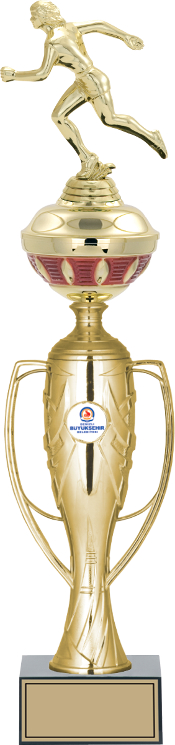 ODAK KUPA - Figürlü Kupalar - Atletizm Kadın Figürlü Kupalar FG-073 B - 51 cm - Image 1