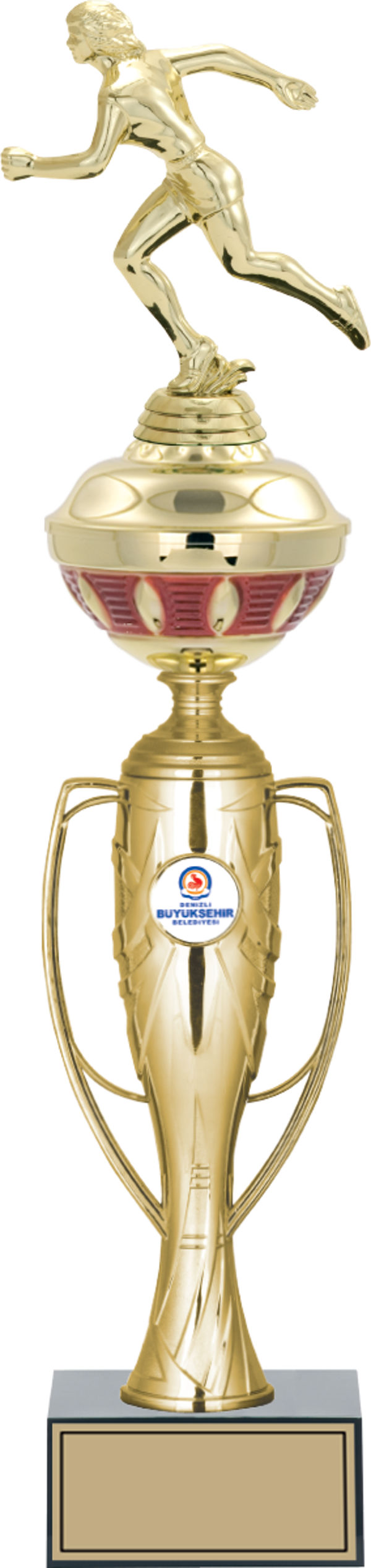 ODAK KUPA - Figürlü Kupalar - Atletizm Kadın Figürlü Kupalar FG-073 C - 49 cm - Image 1