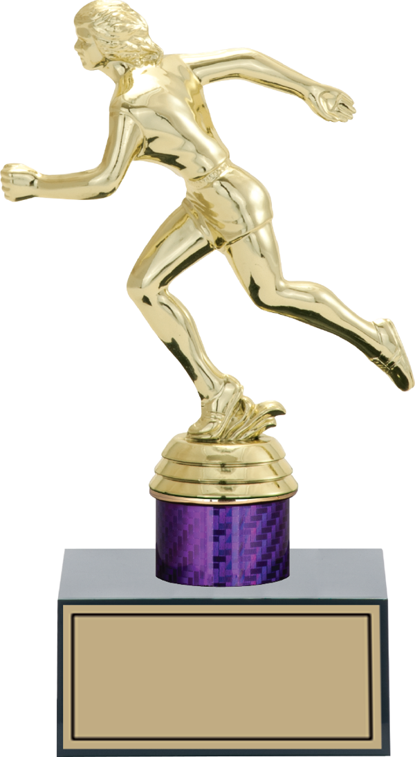 ODAK KUPA - Figürlü Kupalar - Atletizm Kadın Figürlü Kupalar FG-002 C - 21 cm - Image 1