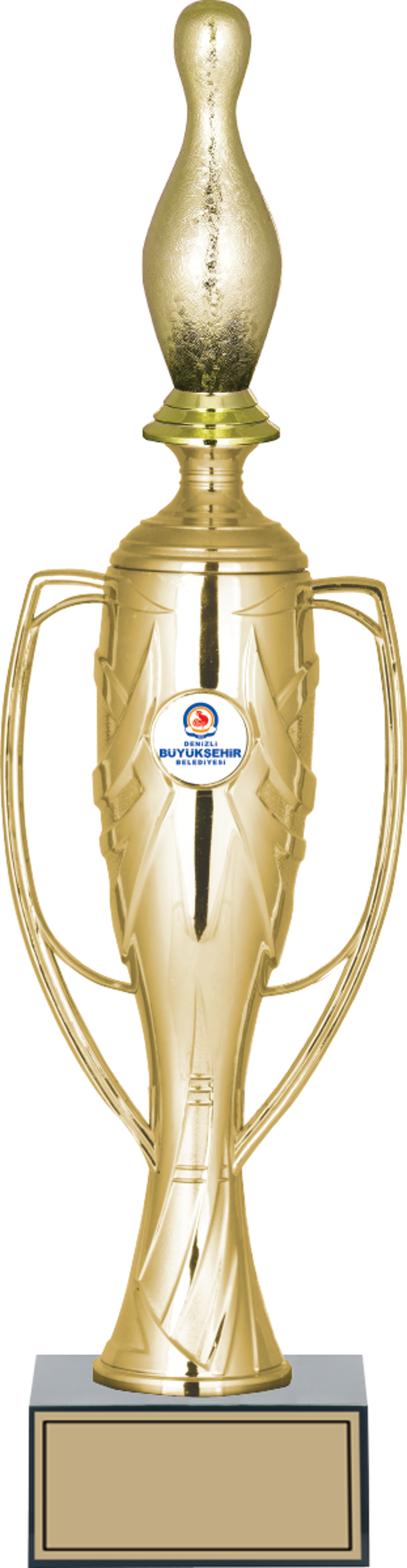 ODAK KUPA - Figürlü Kupalar - Bowling / Pin Figürlü Kupalar FG-026 A - 44 cm - Image 1