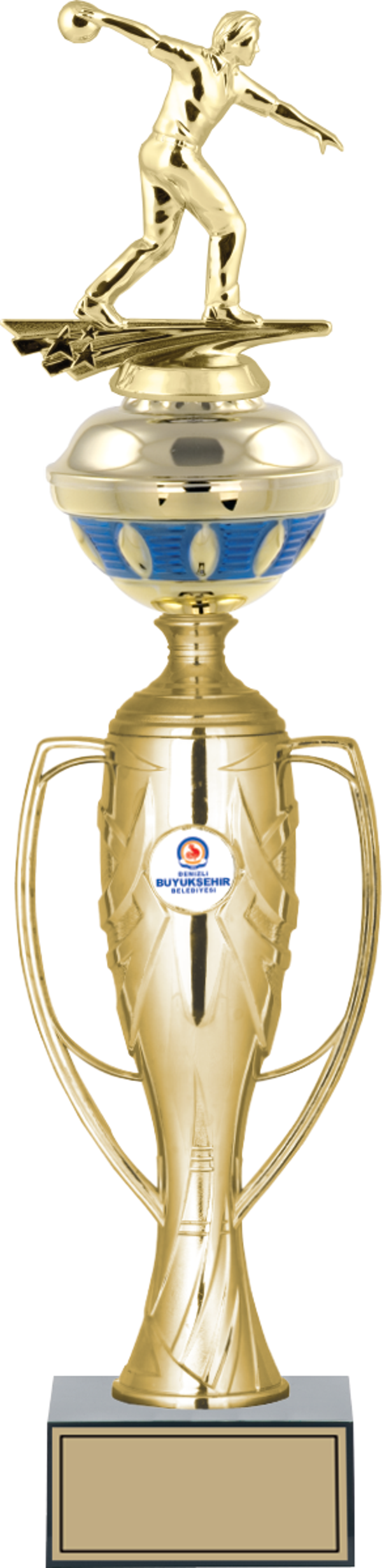 ODAK KUPA - Figürlü Kupalar - Bowling Erkek Figürlü Kupalar FG-074 B - 50 cm - Image 1