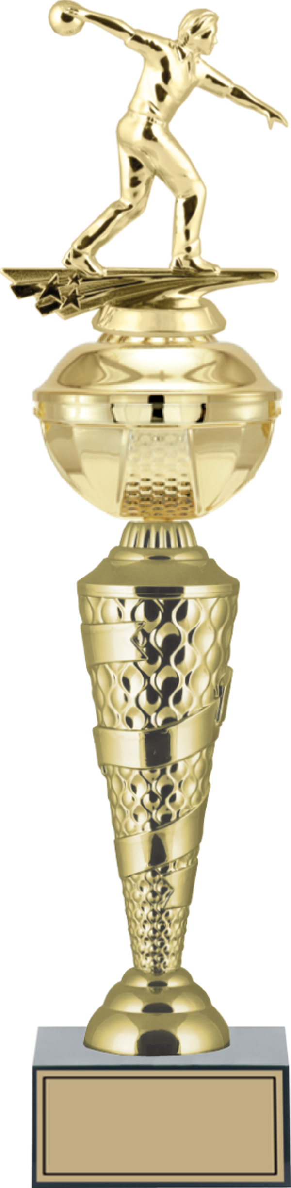ODAK KUPA - Figürlü Kupalar - Bowling Erkek Figürlü Kupalar FG-075 B - 49 cm - Image 1