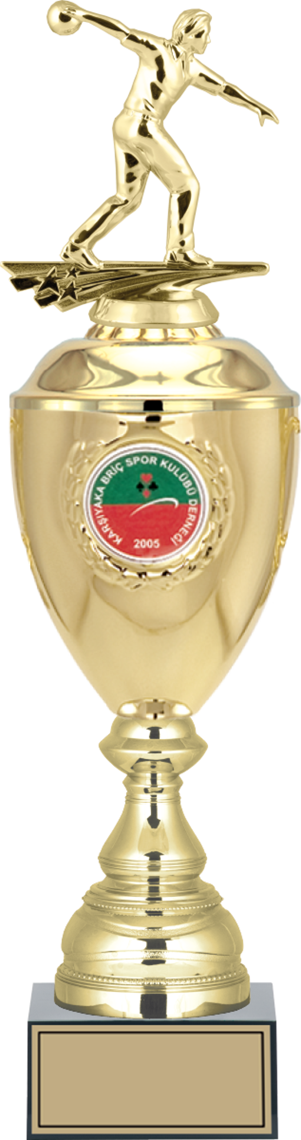 ODAK KUPA - Figürlü Kupalar - Bowling Erkek Figürlü Kupalar FG-079 B - 49 cm - Image 1