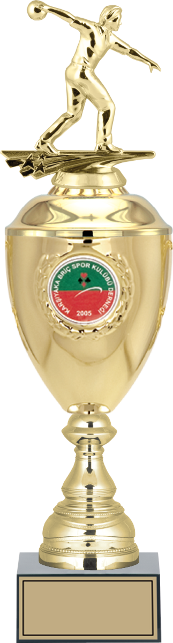 ODAK KUPA - Figürlü Kupalar - Bowling Erkek Figürlü Kupalar FG-079 C - 47 cm - Image 1