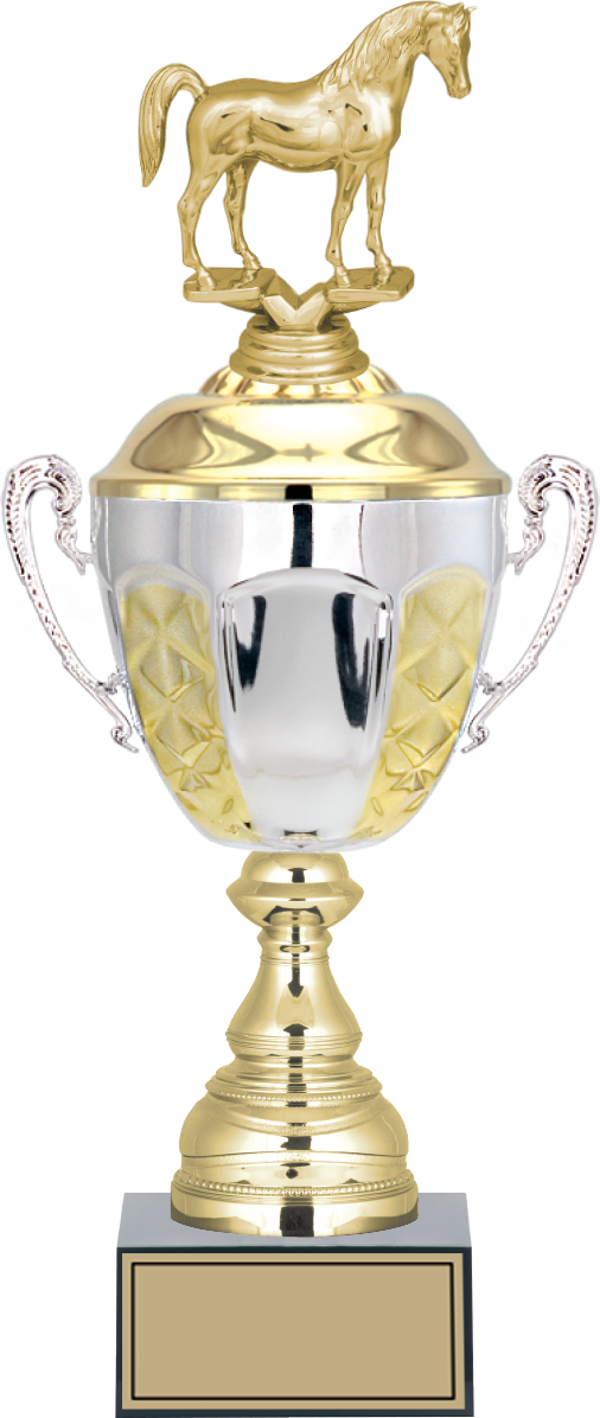 ODAK KUPA - Figürlü Kupalar - At Figürlü Kupalar FG-087 C - 41 cm - Image 1