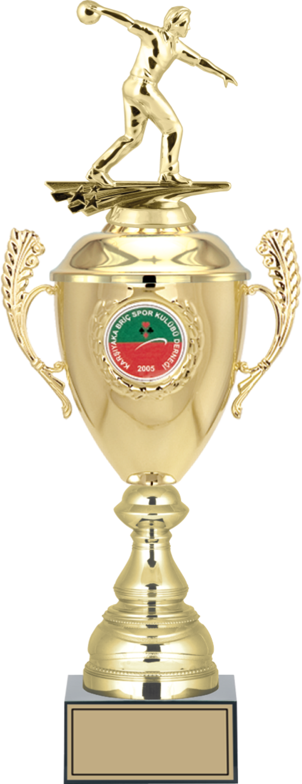 ODAK KUPA - Figürlü Kupalar - Bowling Erkek Figürlü Kupalar FG-080 B - 49 cm - Image 1