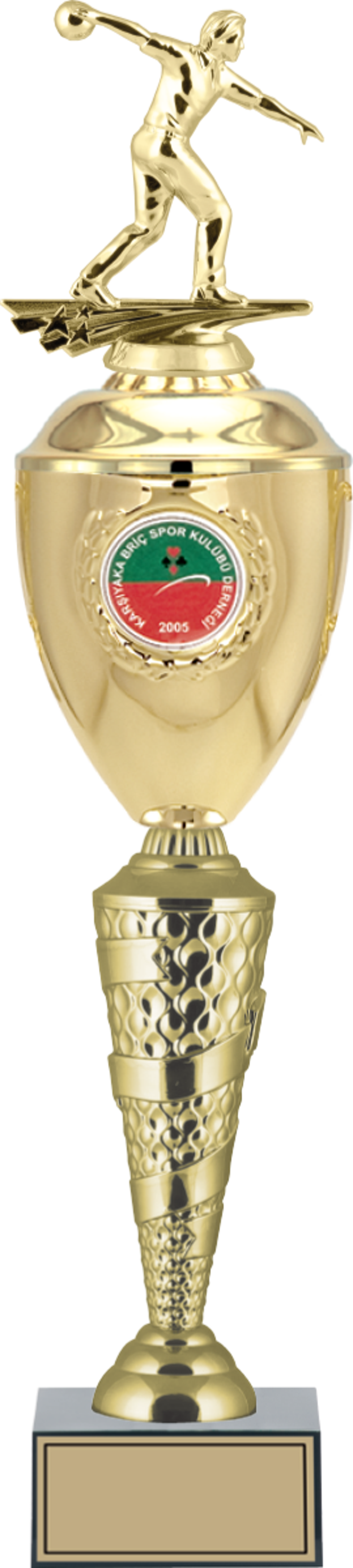 ODAK KUPA - Figürlü Kupalar - Bowling Erkek Figürlü Kupalar FG-081 B - 59 cm - Image 1