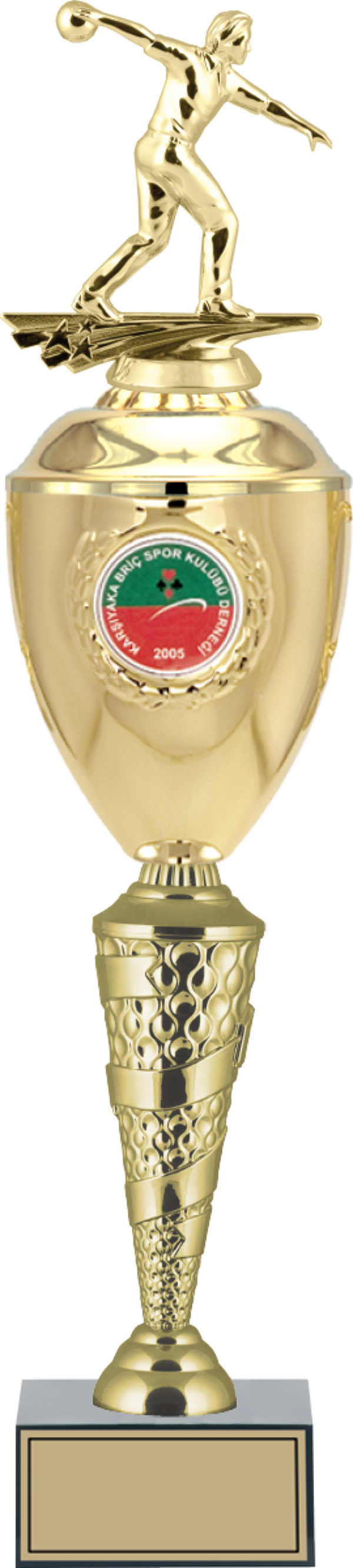 ODAK KUPA - Figürlü Kupalar - Bowling Erkek Figürlü Kupalar FG-081 C - 56 cm - Image 1