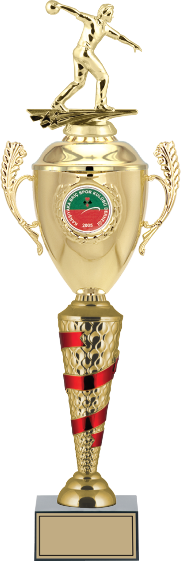 ODAK KUPA - Figürlü Kupalar - Bowling Erkek Figürlü Kupalar FG-082 B - 59 cm - Image 1