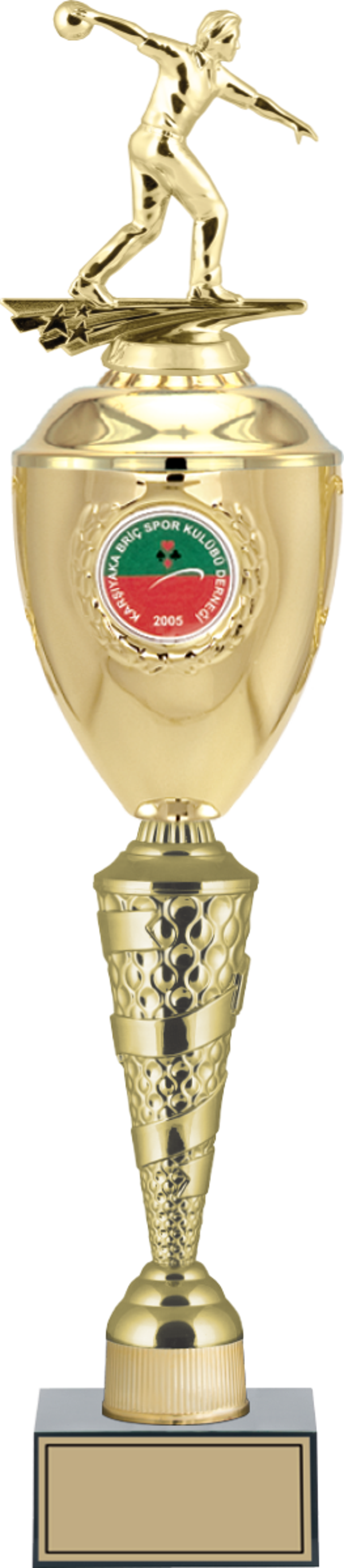 ODAK KUPA - Figürlü Kupalar - Bowling Erkek Figürlü Kupalar FG-083 C - 59 cm - Image 1