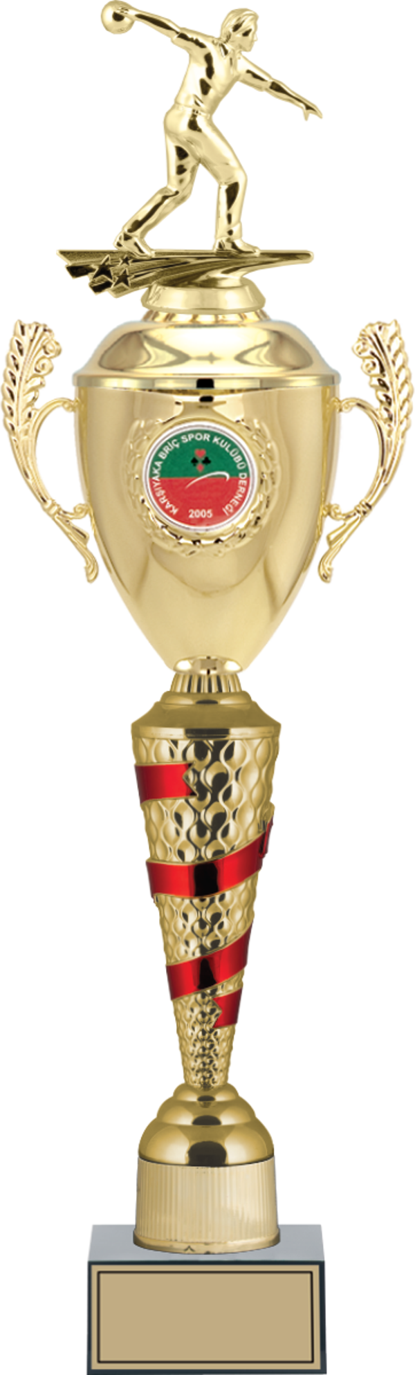 ODAK KUPA - Figürlü Kupalar - Bowling Erkek Figürlü Kupalar FG-084 B - 63 cm - Image 1