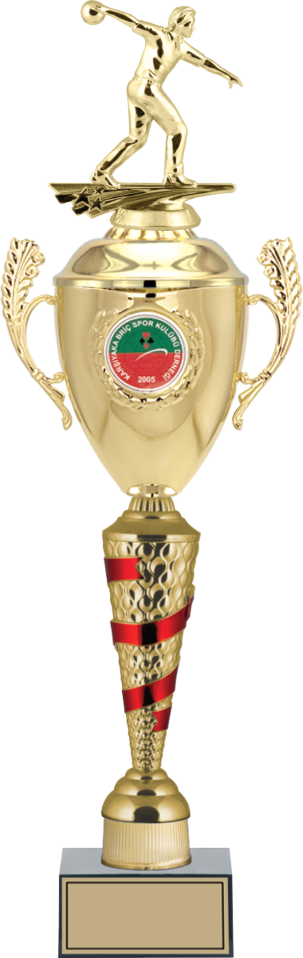 ODAK KUPA - Figürlü Kupalar - Bowling Erkek Figürlü Kupalar FG-084 C - 59 cm - Image 1