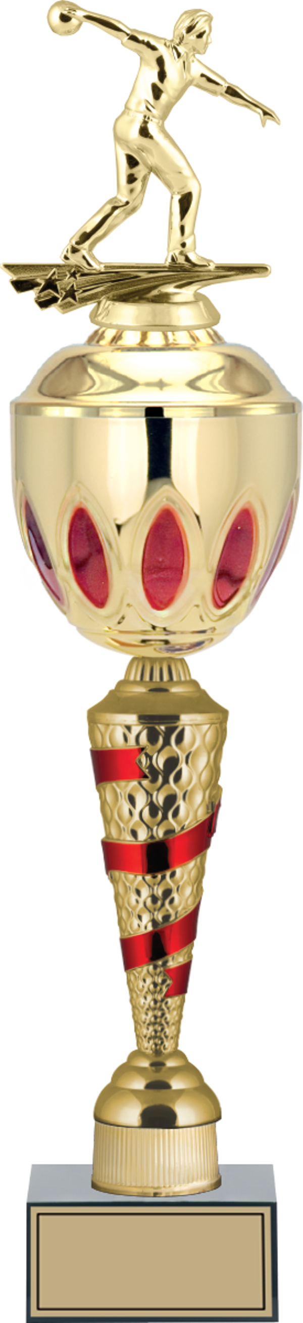 ODAK KUPA - Figürlü Kupalar - Bowling Erkek Figürlü Kupalar FG-086 C - 56 cm - Image 1