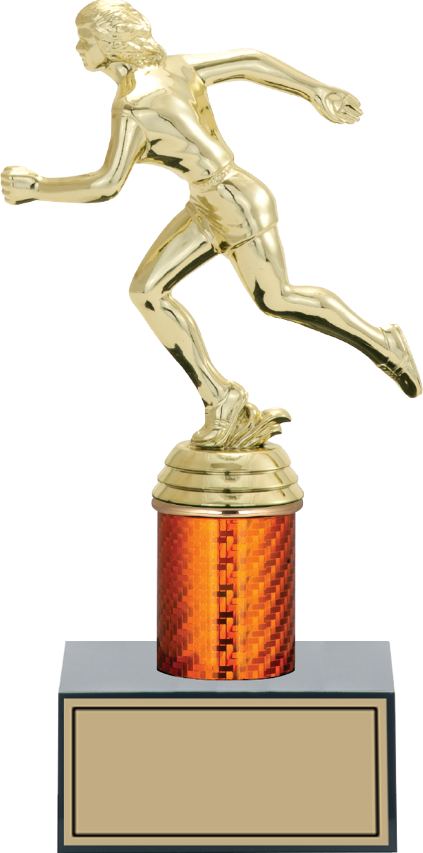 ODAK KUPA - Figürlü Kupalar - Atletizm Kadın Figürlü Kupalar FG-003 B - 23 cm - Image 1