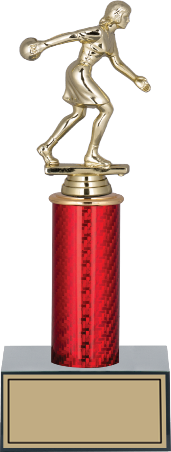 ODAK KUPA - Figürlü Kupalar - Bowling Kadın Figürlü Kupalar FG-004 A - 27 cm - Image 1