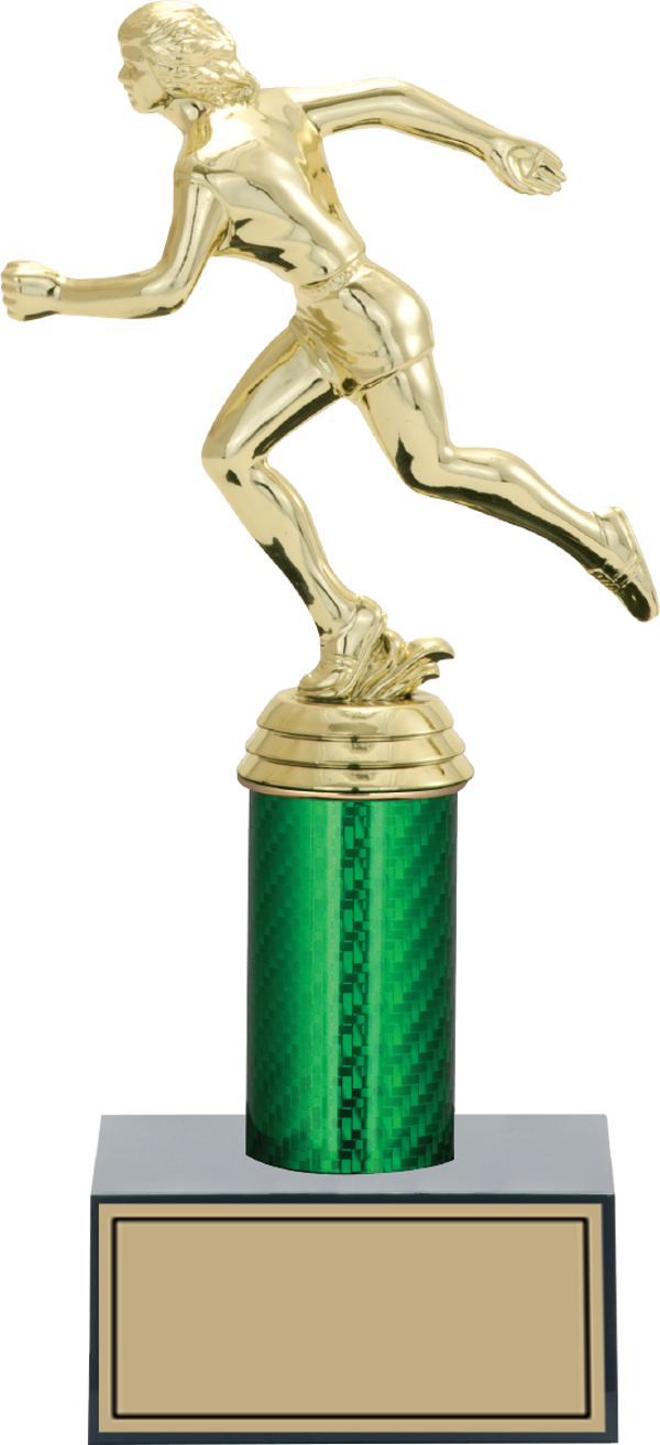 ODAK KUPA - Figürlü Kupalar - Atletizm Kadın Figürlü Kupalar FG-006 C - 26 cm - Image 1