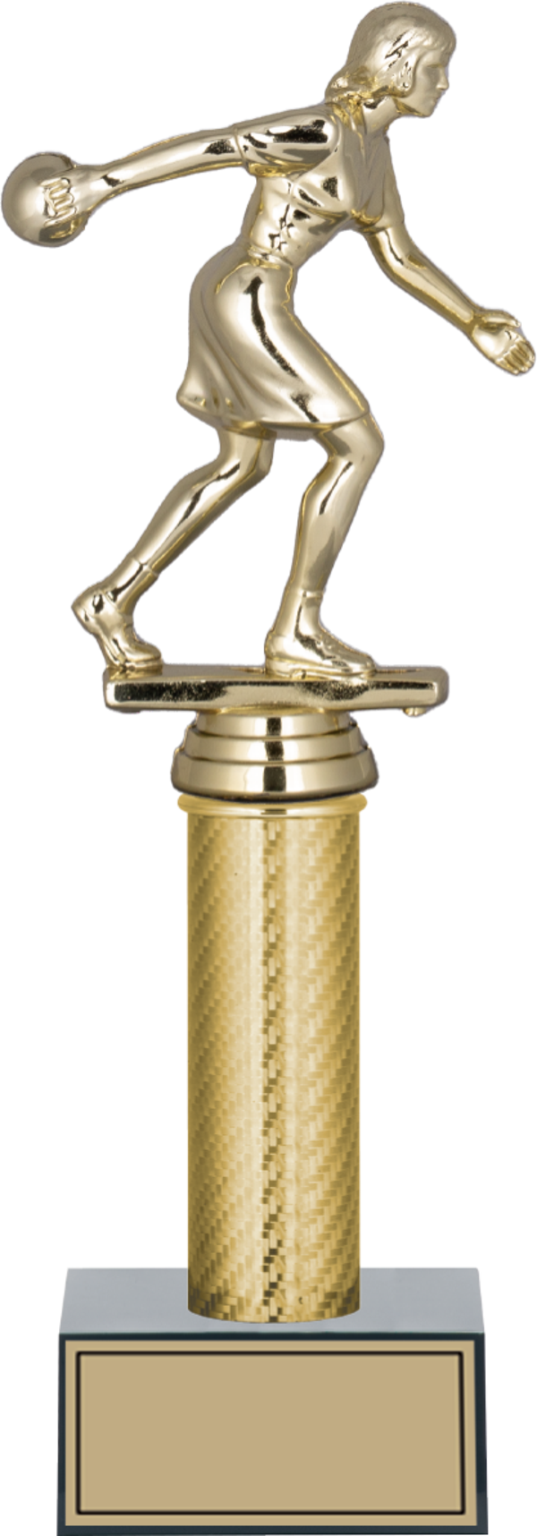 ODAK KUPA - Figürlü Kupalar - Bowling Kadın Figürlü Kupalar FG-007 A - 29 cm - Image 1
