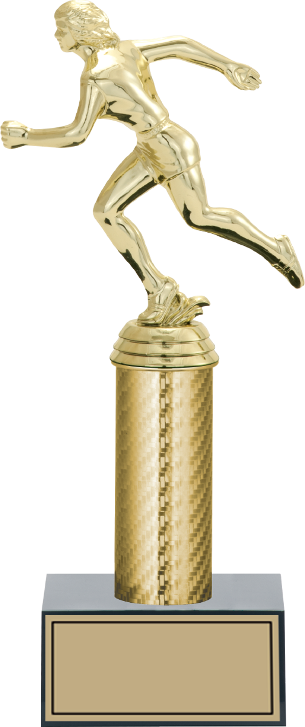 ODAK KUPA - Figürlü Kupalar - Atletizm Kadın Figürlü Kupalar FG-007 B - 28 cm - Image 1