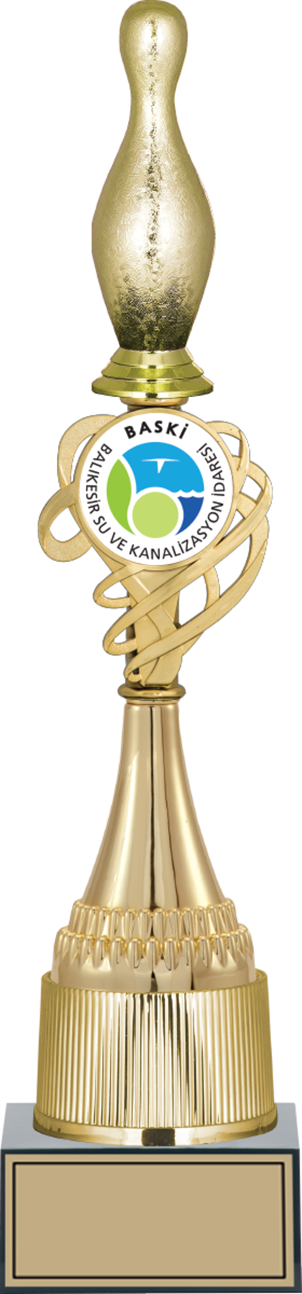 ODAK KUPA - Figürlü Kupalar - Bowling / Pin Figürlü Kupalar FG-033 A - 43 cm - Image 1