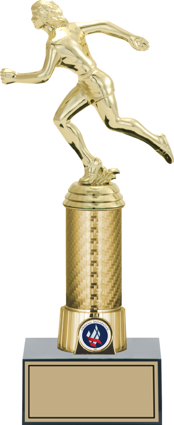 ODAK KUPA - Figürlü Kupalar - Atletizm Kadın Figürlü Kupalar FG-008 C - 30 cm - Image 1