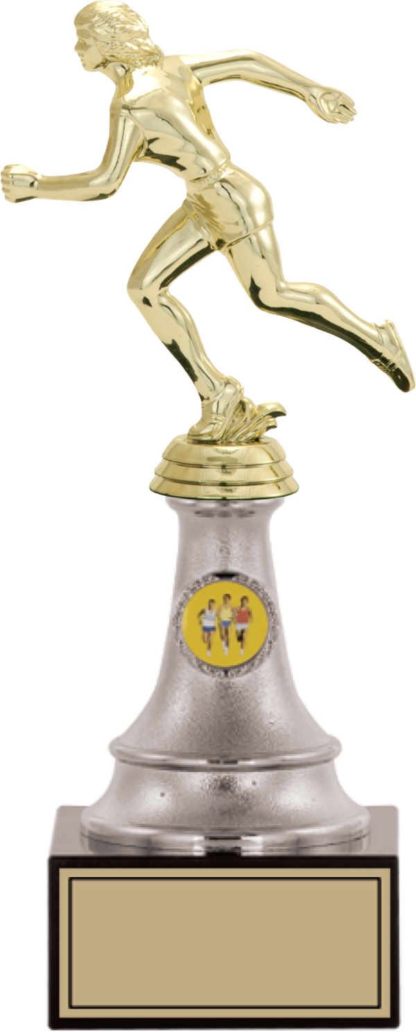 ODAK KUPA - Figürlü Kupalar - Atletizm Kadın Figürlü Kupalar FG-010 A - 28 cm - Image 1