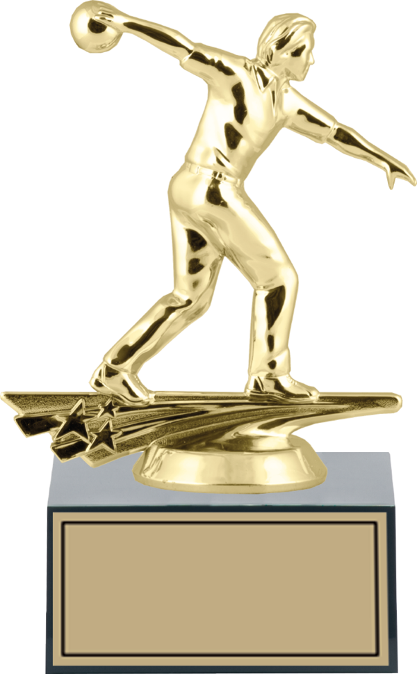 ODAK KUPA - Figürlü Kupalar - Bowling Erkek Figürlü Kupalar FG-001 C - 17 cm - Image 1