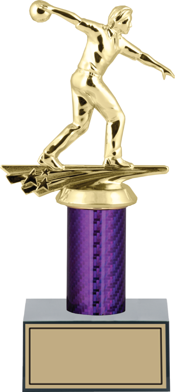 ODAK KUPA - Figürlü Kupalar - Bowling Erkek Figürlü Kupalar FG-002 A - 25 cm - Image 1