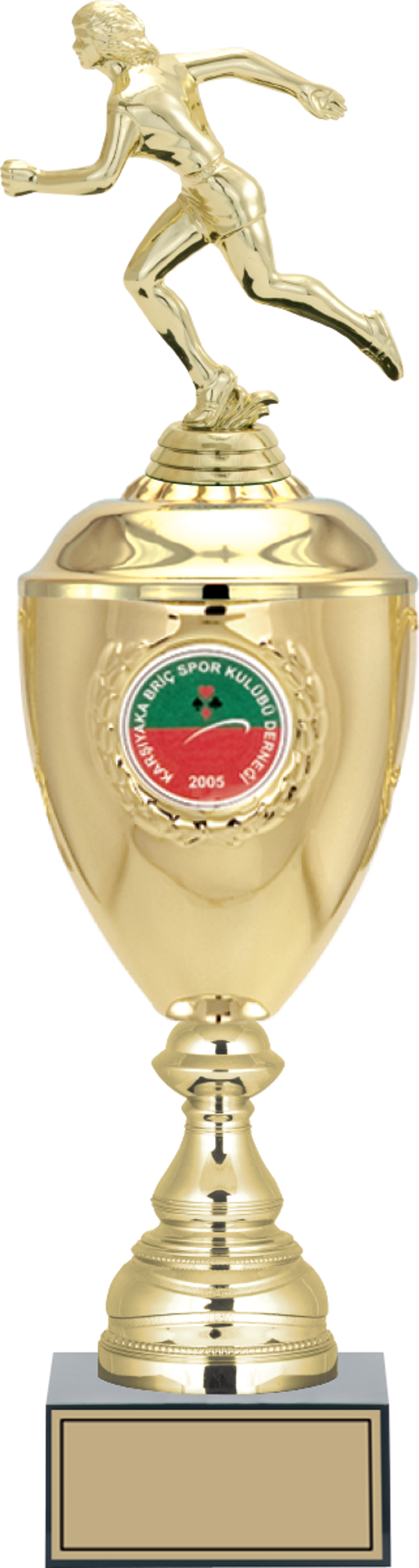 ODAK KUPA - Figürlü Kupalar - Atletizm Kadın Figürlü Kupalar FG-079 C - 48 cm - Image 1
