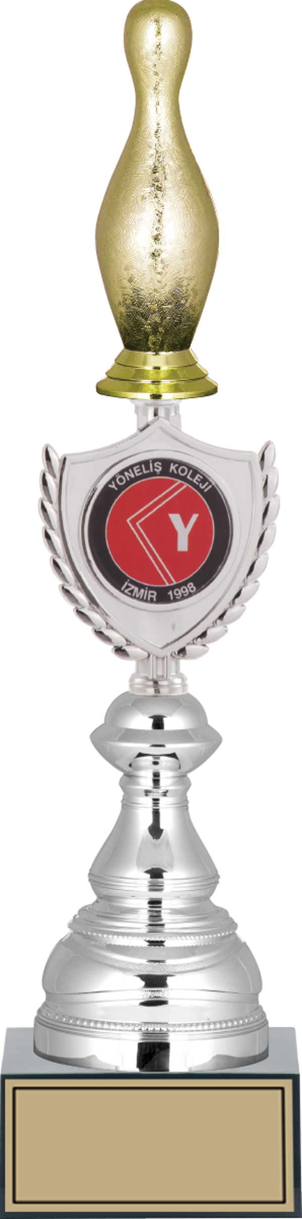ODAK KUPA - Figürlü Kupalar - Bowling / Pin Figürlü Kupalar FG-035 B - 41 cm - Image 1