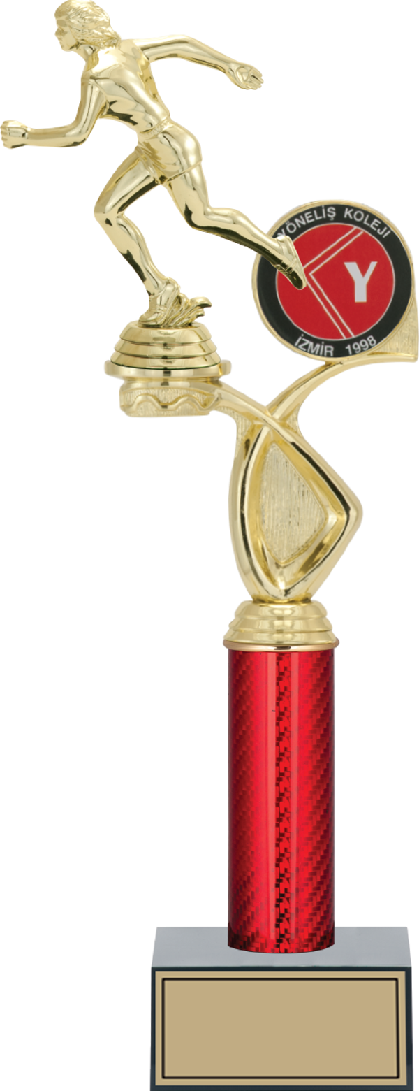 ODAK KUPA - Figürlü Kupalar - Atletizm Kadın Figürlü Kupalar FG-016 A - 40 cm - Image 1