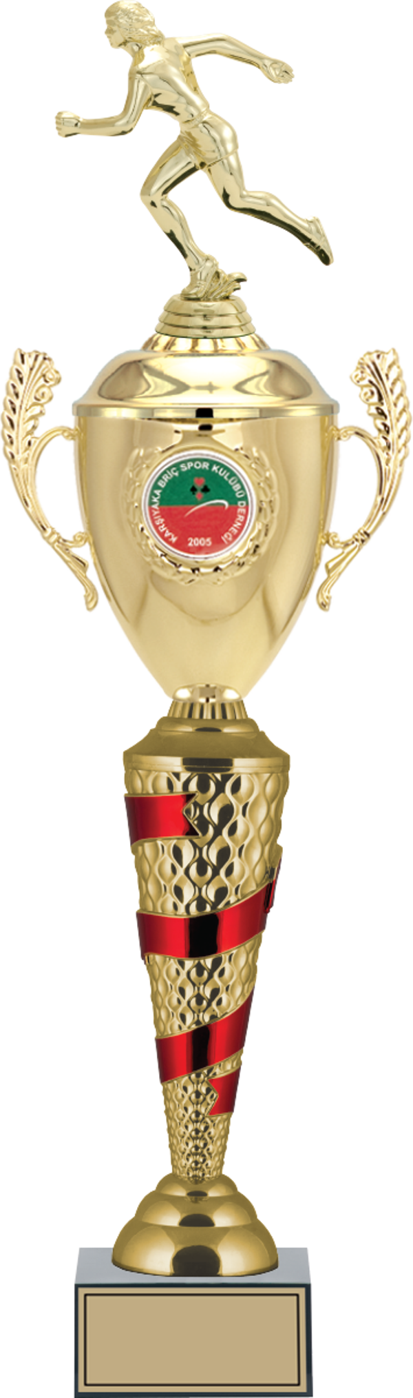 ODAK KUPA - Figürlü Kupalar - Atletizm Kadın Figürlü Kupalar FG-082 A - 61 cm - Image 1