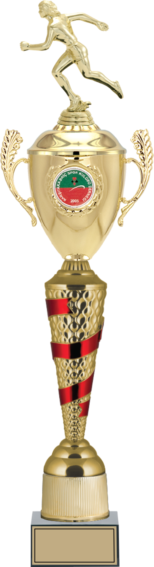 ODAK KUPA - Figürlü Kupalar - Atletizm Kadın Figürlü Kupalar FG-084 A - 66 cm - Image 1