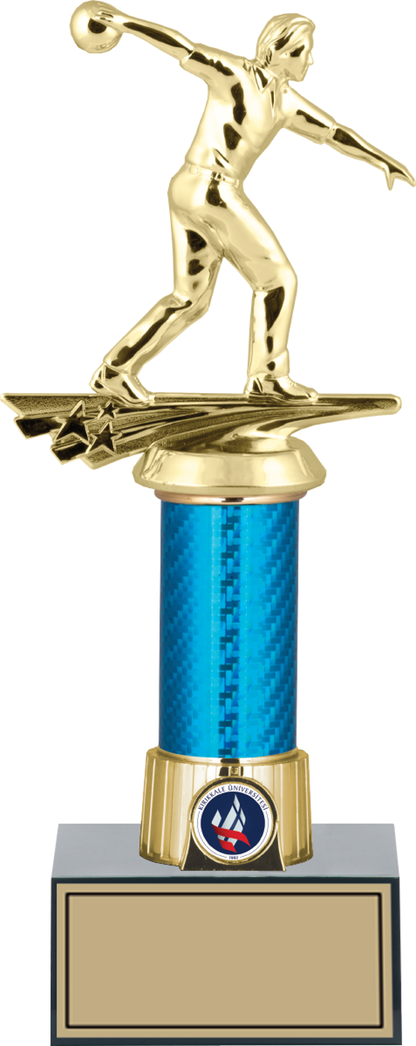ODAK KUPA - Figürlü Kupalar - Bowling Erkek Figürlü Kupalar FG-005 B - 29 cm - Image 1
