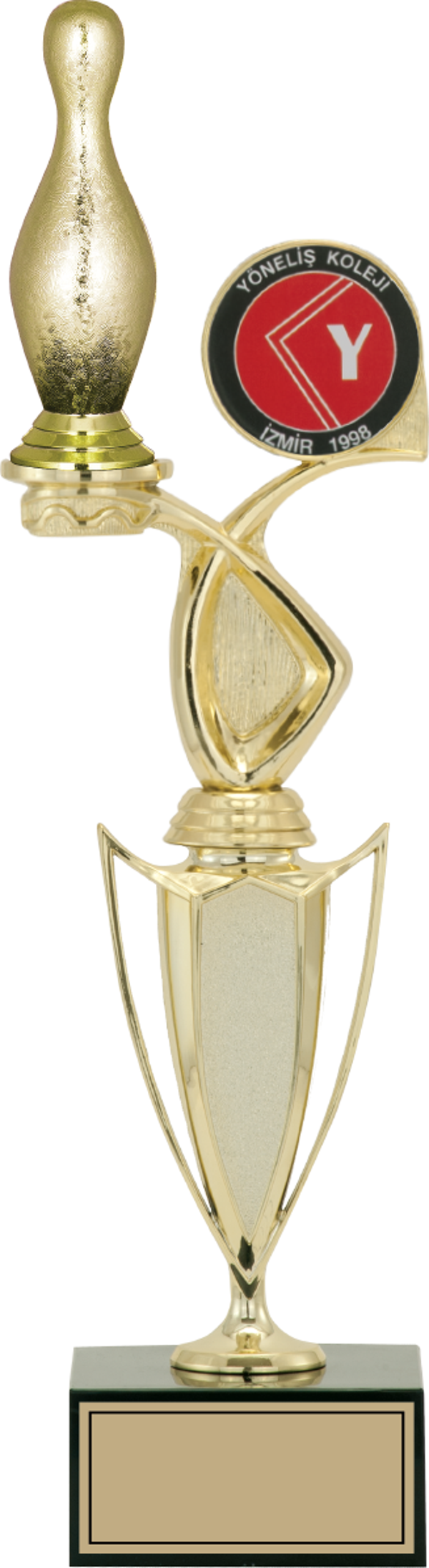 ODAK KUPA - Figürlü Kupalar - Bowling / Pin Figürlü Kupalar FG-043 B - 43 cm - Image 1