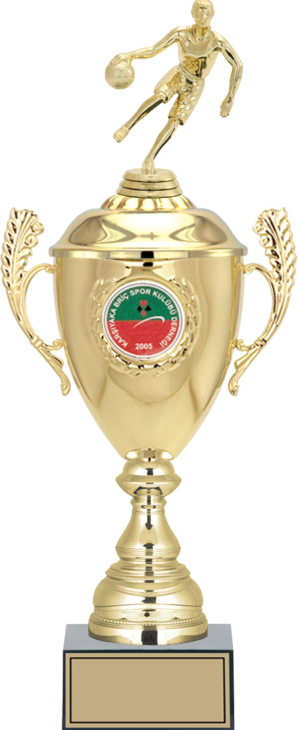 ODAK KUPA - Figürlü Kupalar - Basketbol Kadın Figürlü Kupalar FG-080 C - 46 cm - Image 1