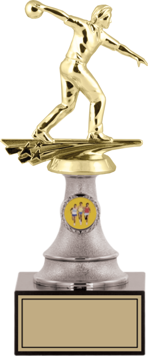 ODAK KUPA - Figürlü Kupalar - Bowling Erkek Figürlü Kupalar FG-010 B - 27 cm - Image 1