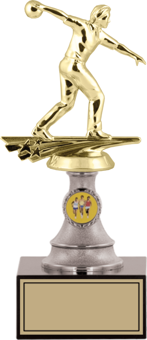 ODAK KUPA - Figürlü Kupalar - Bowling Erkek Figürlü Kupalar FG-010 C - 26 cm - Image 1