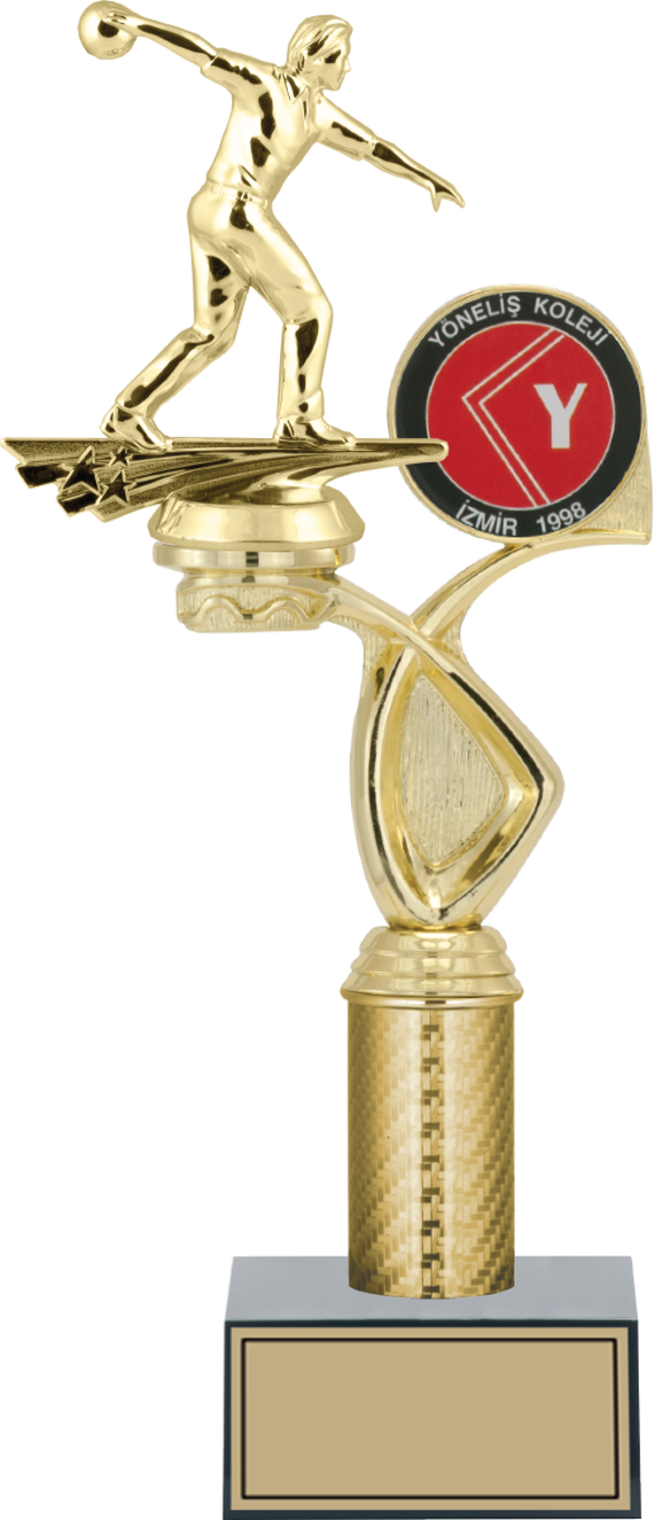 ODAK KUPA - Figürlü Kupalar - Bowling Erkek Figürlü Kupalar FG-015 C - 35 cm - Image 1